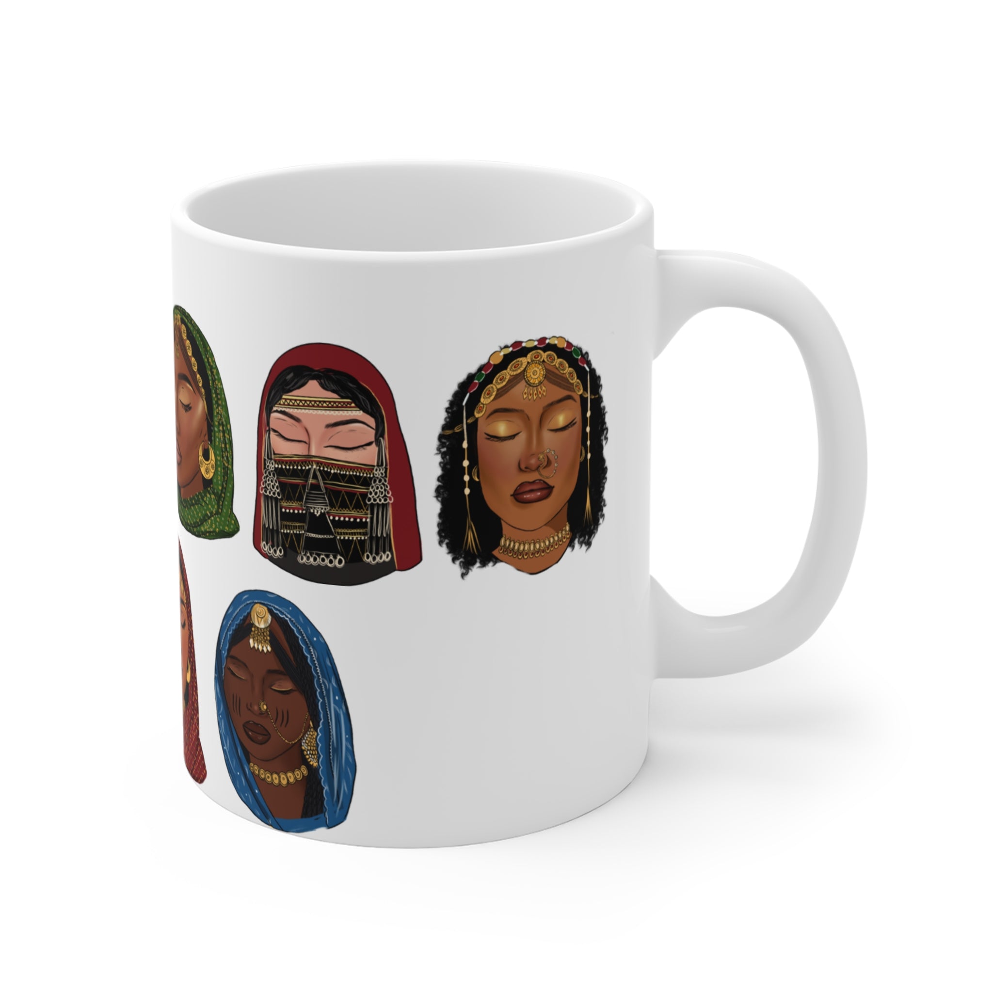 Eritrea Tribes - Mug 11oz